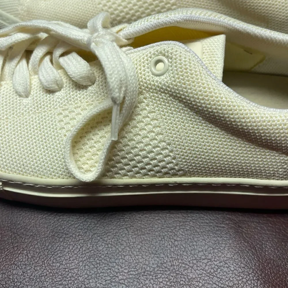 GREATS royal knit sneakers off white size 10‎